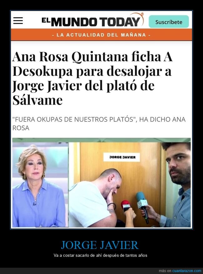 ana rosa quintana,jorge javier vázquez,sálvame,desokupa,desalojar