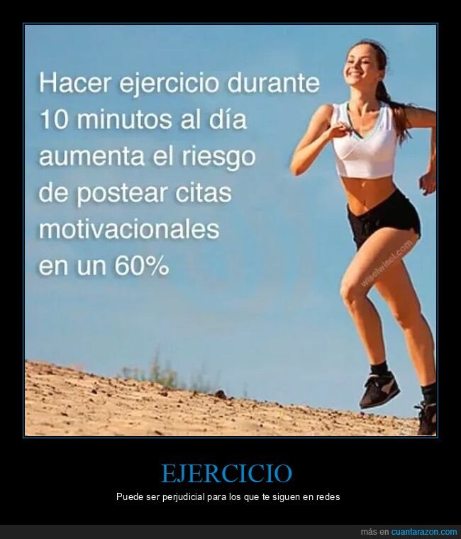 citas motivacionales,ejercicio,riesgo