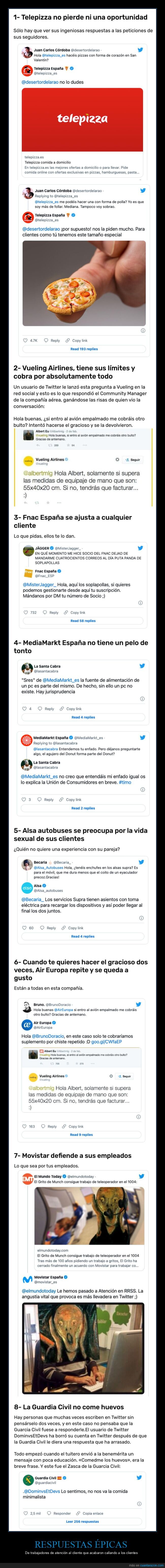 respuestas,atención al cliente,zascas