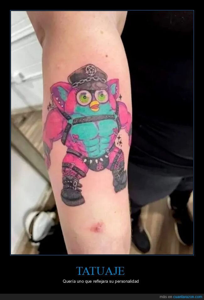 furby,gay,tatuaje,wtf