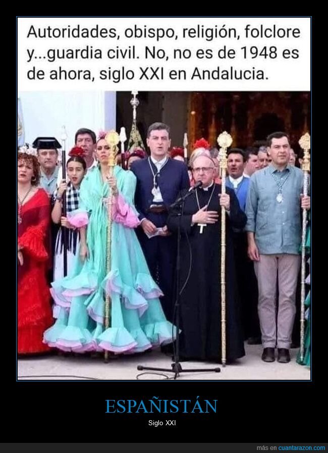 españa,andalucía,obispos,folclore,guardia civil