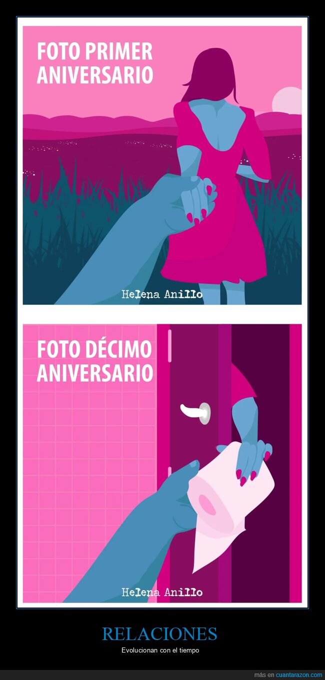 aniversario,papel higiénico,pareja