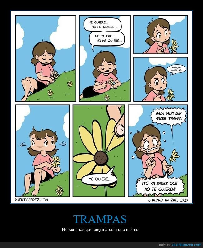 flor,querer,trampa