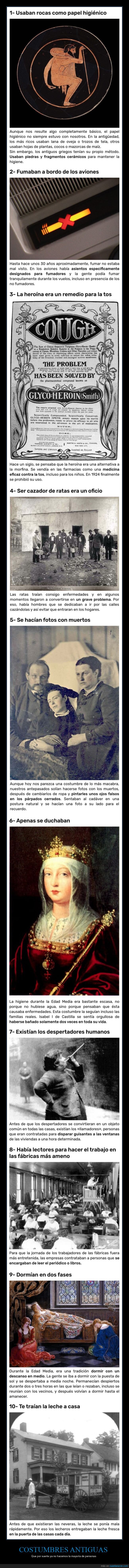 costumbres antiguas,curiosidades