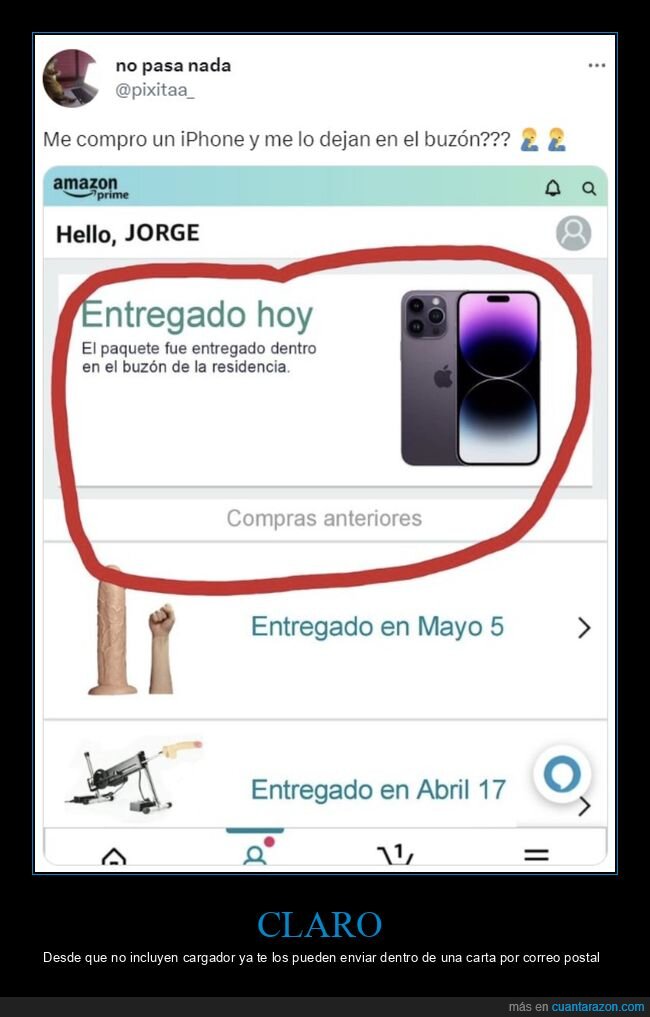 iphone,buzón