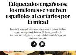 Enlace a Melones que cambian de procedencia