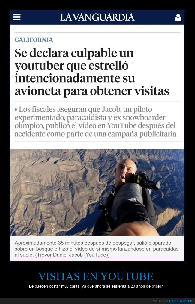 youtuber,estrellar,avioneta,visitas