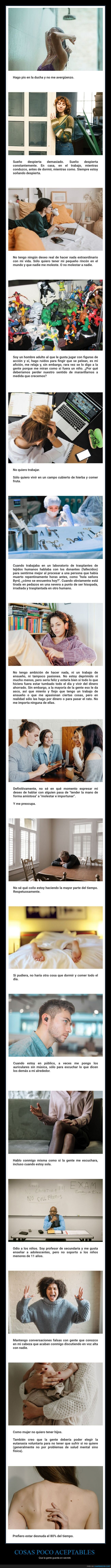 socialmente inaceptables,secretos