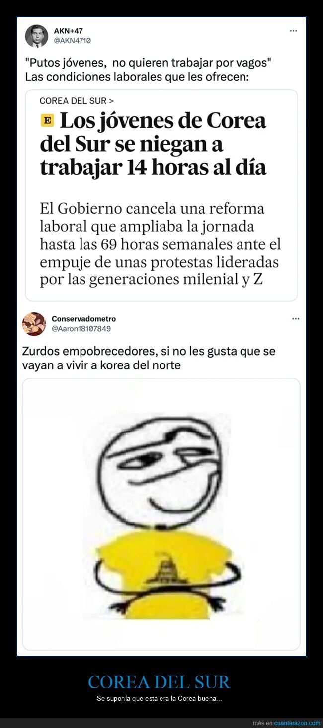 14 horas,corea del sur,jóvenes,trabajar