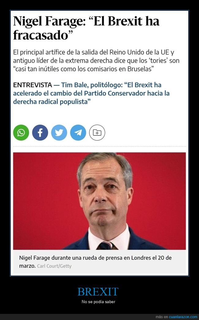 brexit,fracaso,nigel farage,políticos