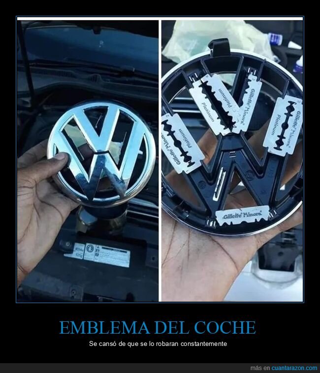 emblema,coche,cuchillas