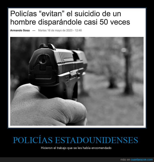 disparos,evitar,policía,suicidio,wtf