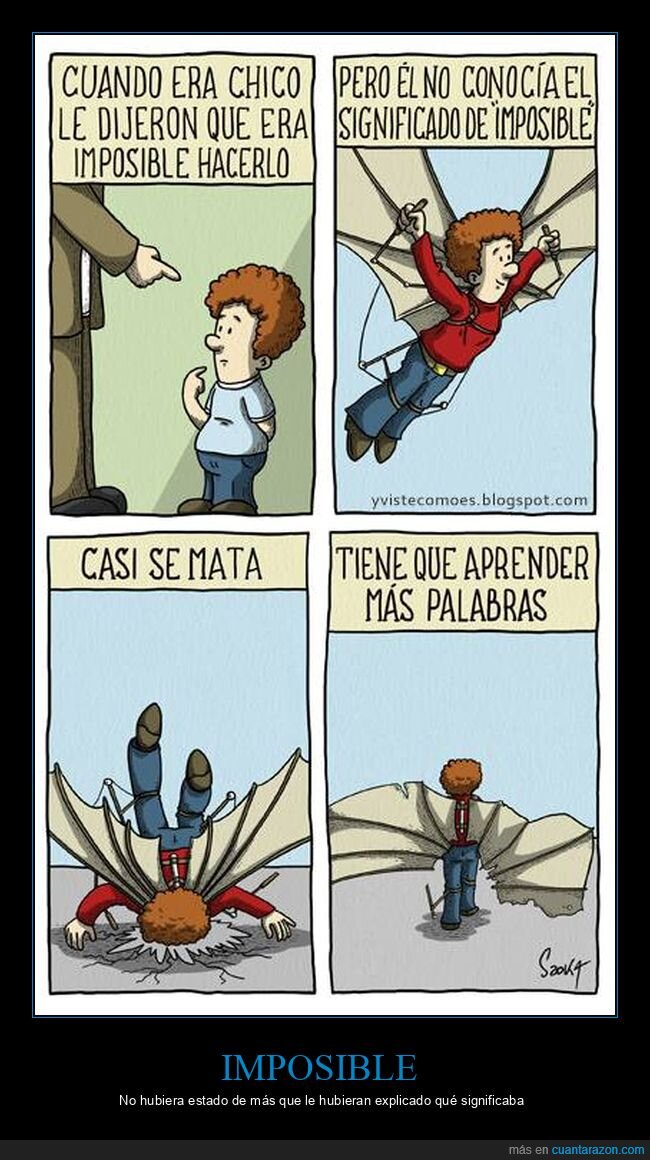 imposible,significiado