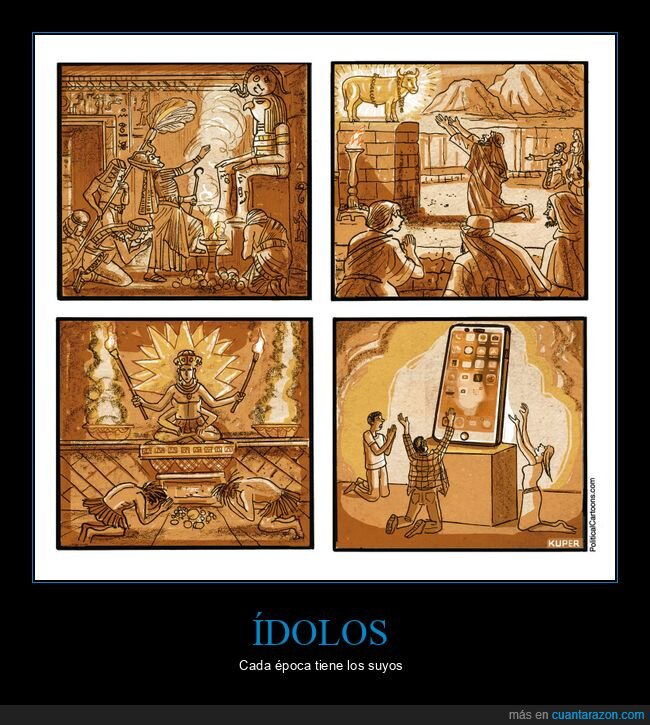 ídolos,dioses,móvil