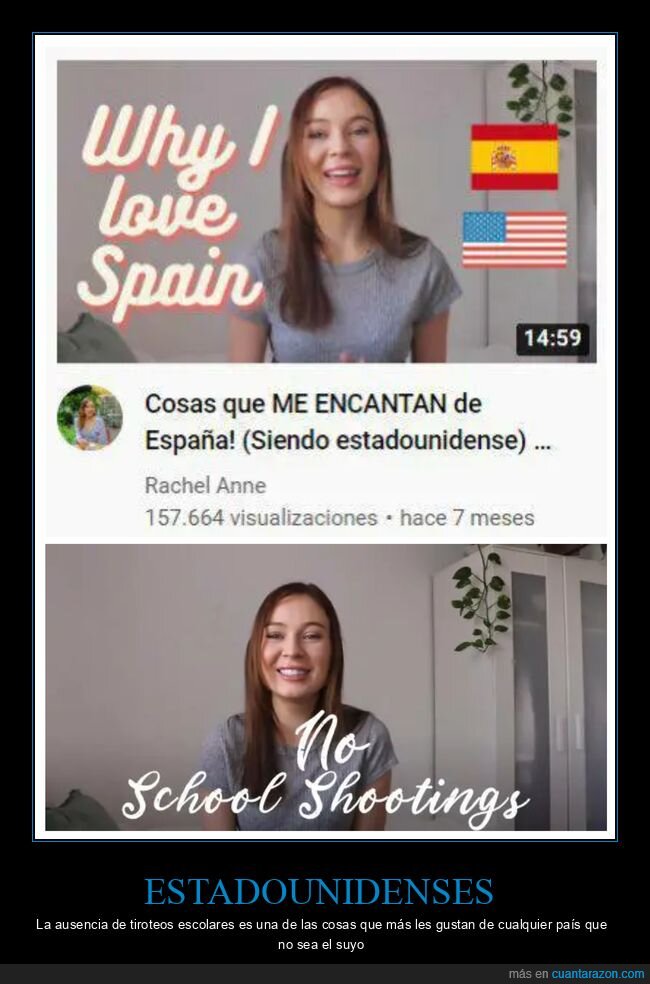 espa&ntilde;a,estadounidense,gustar,tiroteos escolares