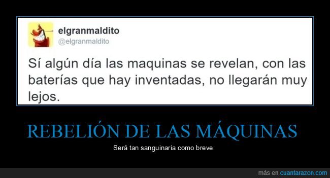 baterías,máquinas,rebelarse,robots
