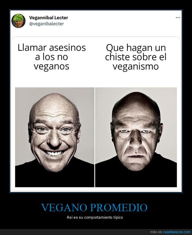 asesinos,chistes,veganos