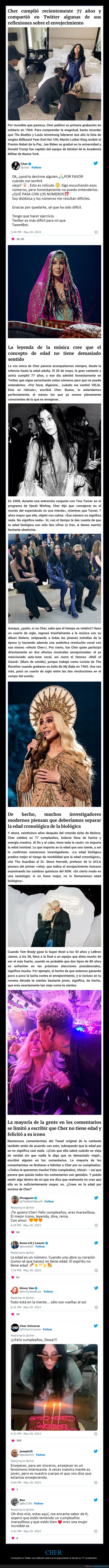 cher,envejecer,77 años,cumpleaños