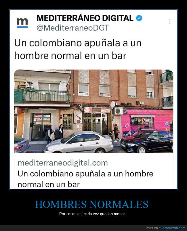 apuñalar,colombiano,hombre normal,mediterráneo digital