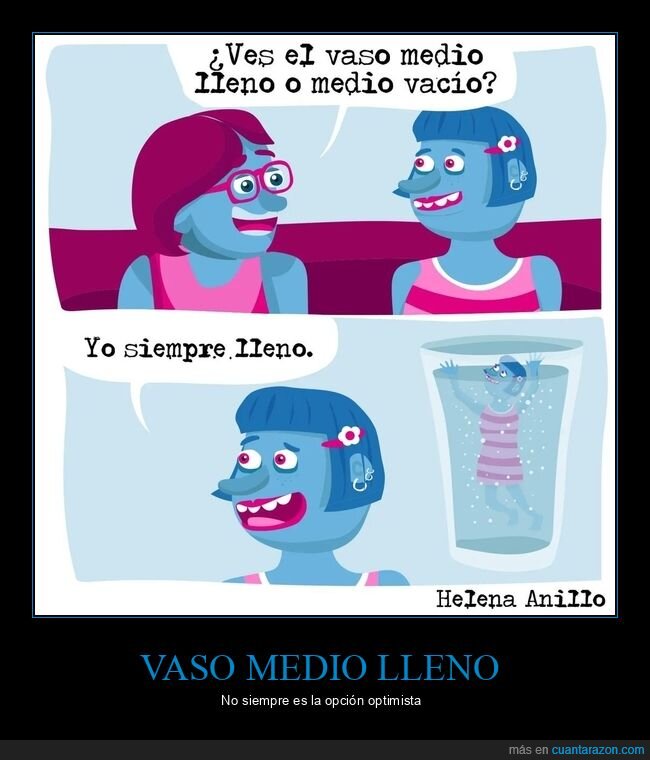 vaso,medio lleno