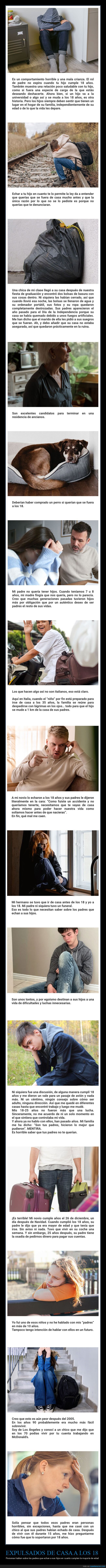 padres,echar de casa,hijos,18 años