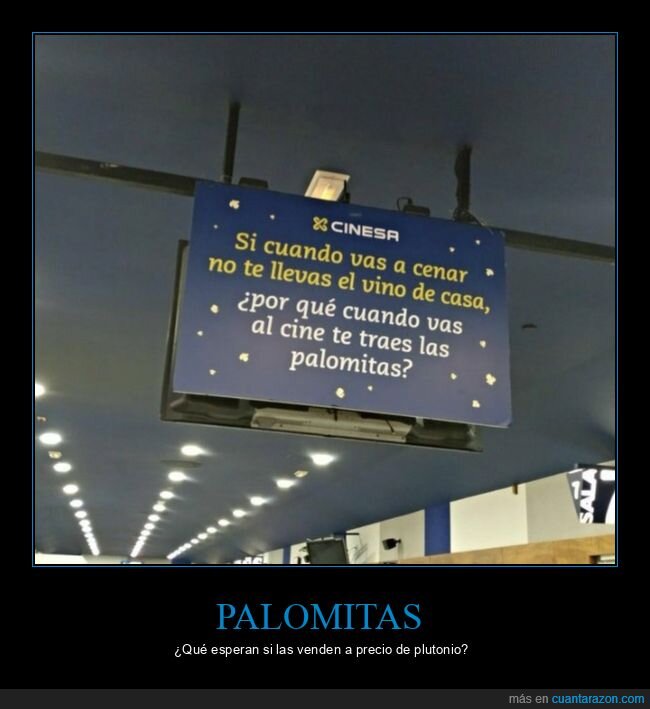 cines,palomitas