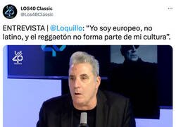 Enlace a Loquillo sobre el reggaetón