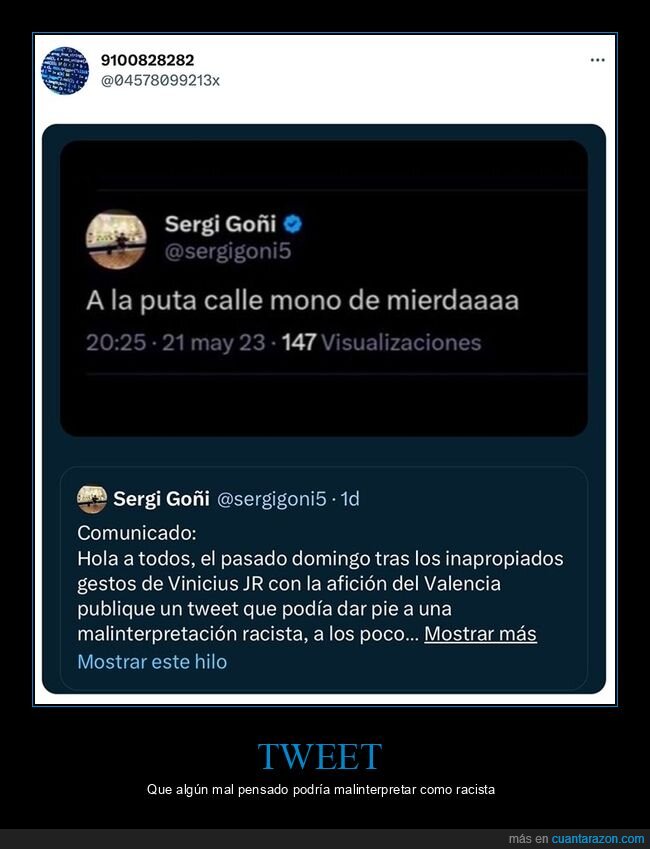 mono,racista,vinicius