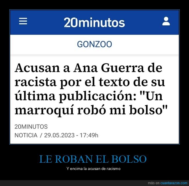 robo,bolso,racismo,ana guerra