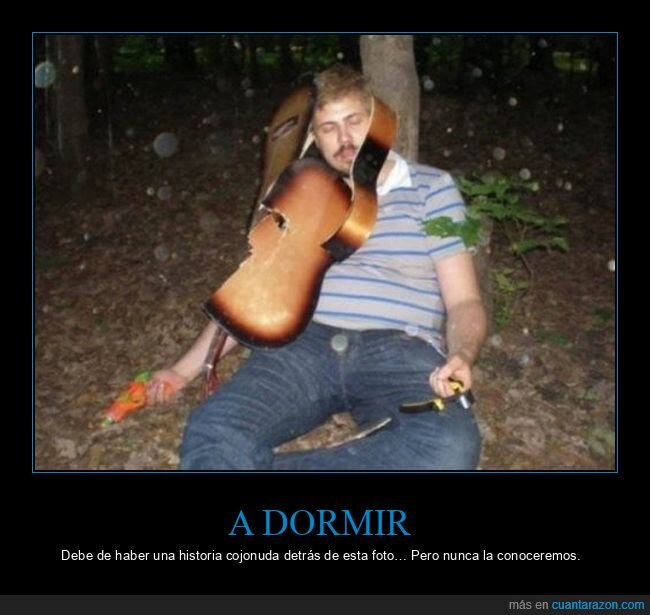 durmiendo,guitarra,wtf