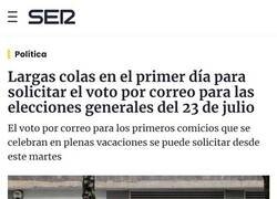 Enlace a Las próximas elecciones se va a votar por correo más que nunca