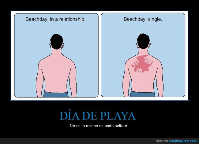 playa,relación,soltero
