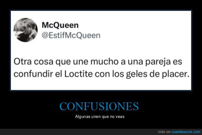 unir,mucho,pareja,confundir,loctite,geles de placer