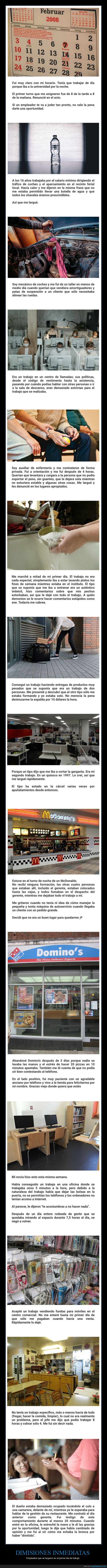 dimisiones,trabajos,empleados