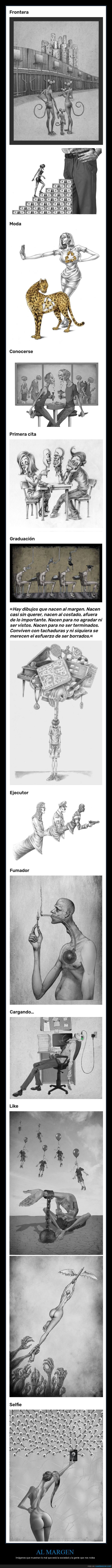 al margen,ilustraciones,sociedad