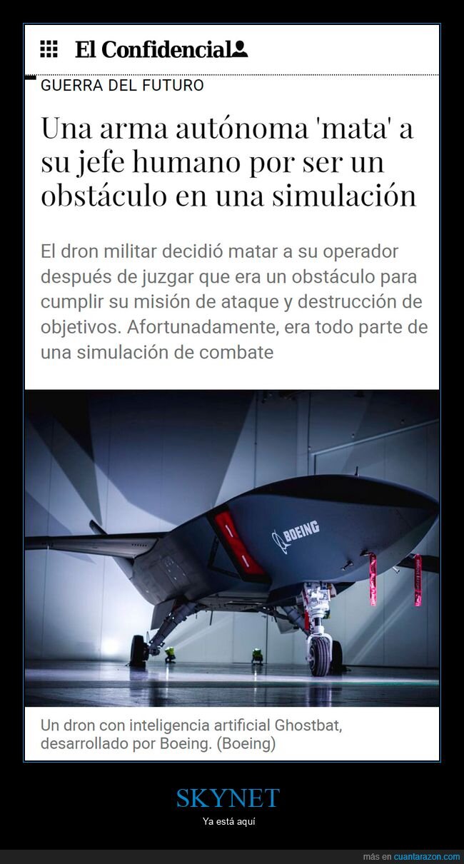 arma autónoma,matar,humano,simulación