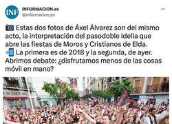Enlace a Dos fotos muy distintas