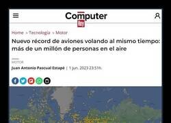 Enlace a Récord de personas en el aire