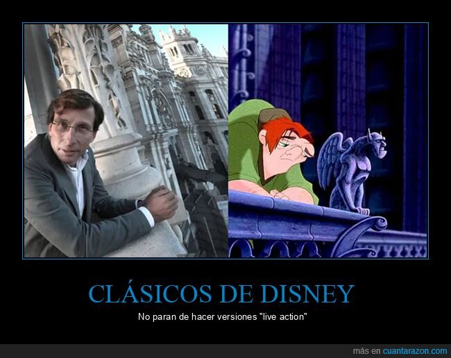 almeida,el jorobado de notre dame,parecidos,políticos