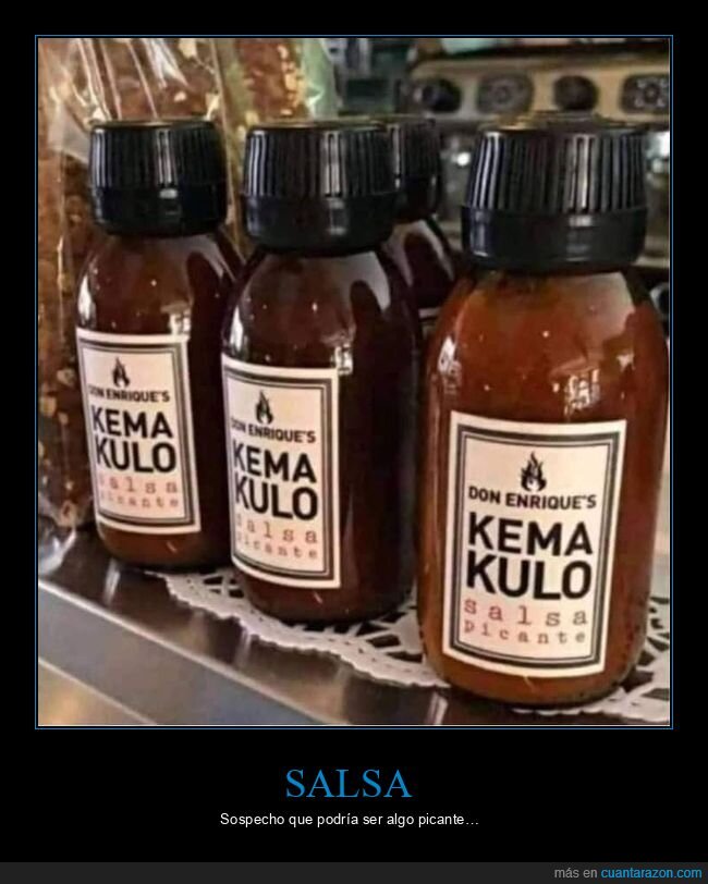 kema culo,nombres,picante,salsa