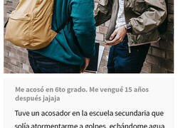 Enlace a Esta persona se vengó de su acosador 15 años después, arruinando su compromiso