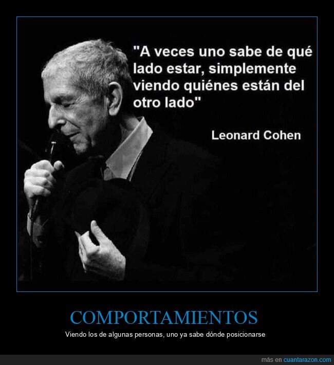 leonard cohen,lado,otro lado