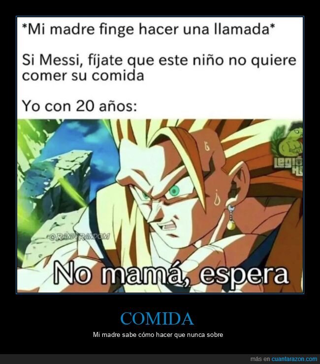 madre,llamada,messi,comida