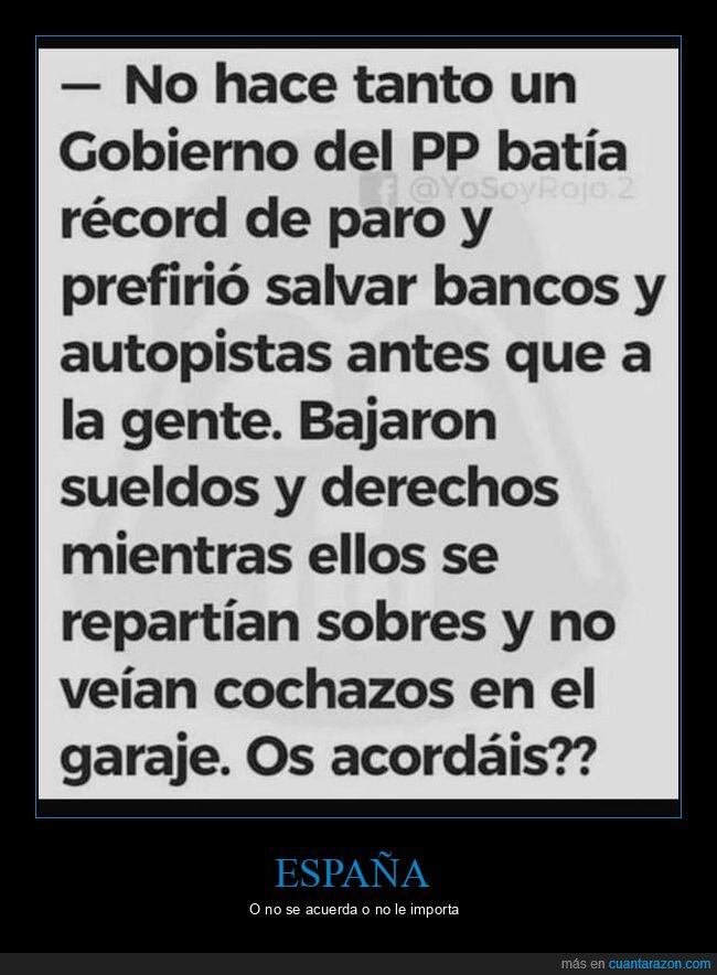 pp,paro,bancos,autopistas,sueldos,derechos,sobres,políticos