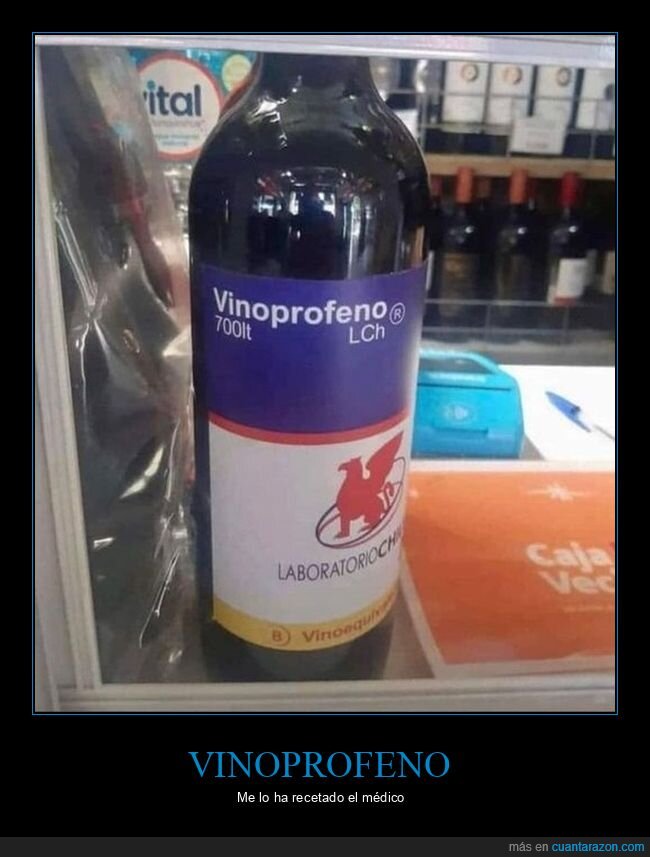 ibuprofeno,vino,vinoprofeno