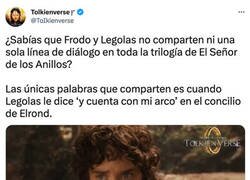 Enlace a Curiosidad sobre El Señor de los Anillos