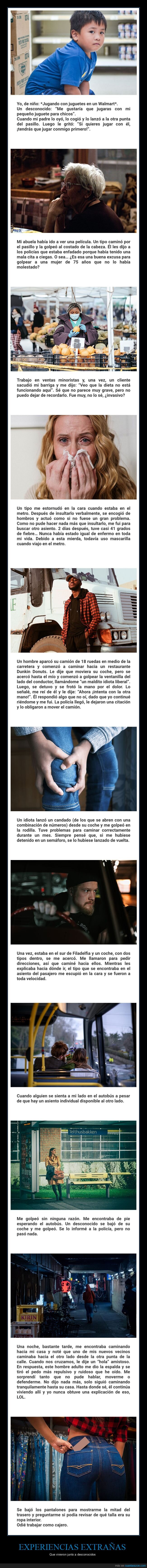 experiencias,extrañas,desconocidos