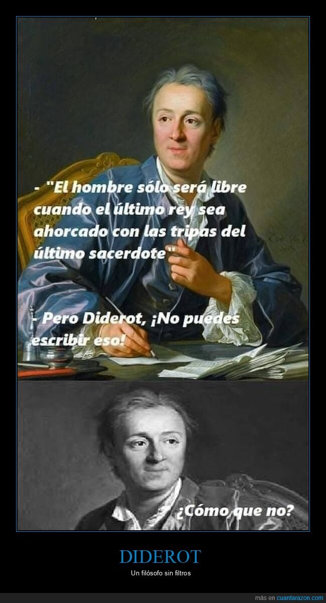 diderot,rey,ahorcado,tripas,sacerdote