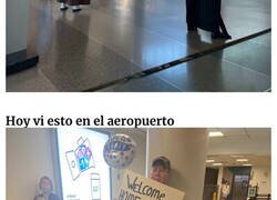 Enlace a Fotos divertidísimas, enternecedoras y francamente extrañas tomadas en aeropuertos