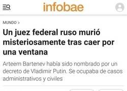 Enlace a Otra muerte misteriosa en Rusia